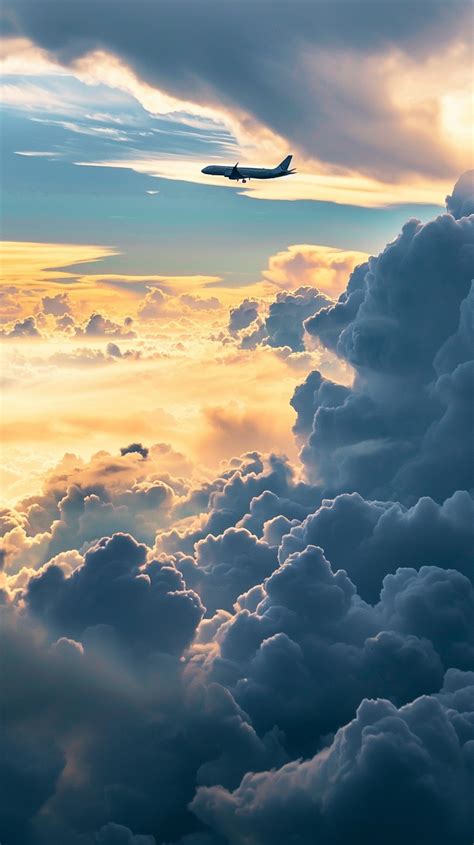 Flight Among Clouds - Free High-Resolution Image and Stock Photo ...