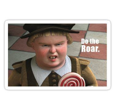 'Shrek Do the Roar' Sticker by Jennifer Grismer | Shrek, Memes, Rawr xd