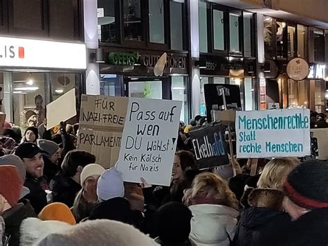 Anti AFD Demonstration in Cologne. : r/europe