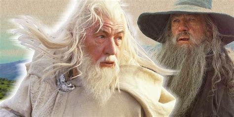 How Lord of the Rings' Gandalf the Grey & White Are Different