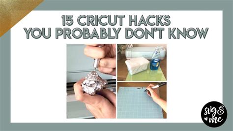 15 Cricut Hacks You Probably Didn't Know About - SVG & Me