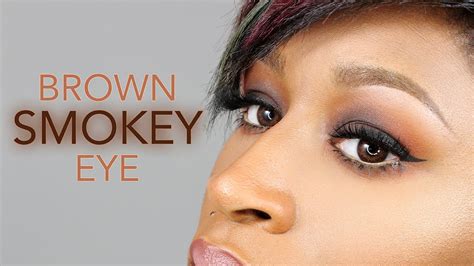 Tutorial: Brown Smokey Eye - YouTube