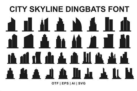 City Skyline Font by edywiyonopp · Creative Fabrica