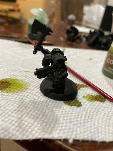 HELP why do my contrast paints do this (brand new) : r/Warhammer40k