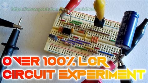 LCR Circuit Experiment - (101% Overunity) - YouTube