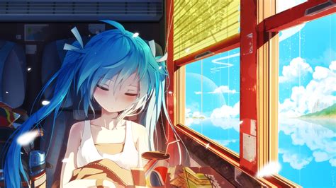 Anime, Summer, Girl, Hatsune, Miku, 4K, #232 Wallpaper