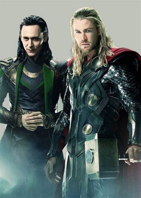 Thor and Loki from Thor, The Avengers, and Thor: The Dark World. They ...