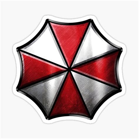 "Umbrella Corp (Variant)" Sticker for Sale by huckblade | Redbubble