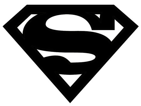 Superman Logo Silhouette - ClipArt Best