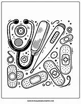 20 Doctor Coloring Pages  For Kids sketch template