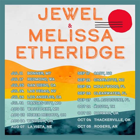 Jewel & Melissa Etheridge, Hard Rock Live - Sacramento, Wheatland | AllEvents.in