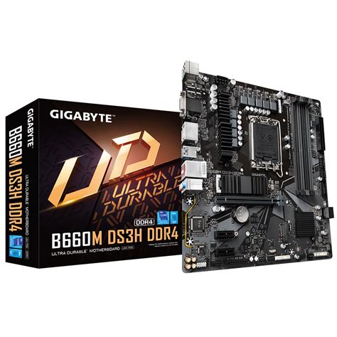 B660M DS3H DDR4 (rev. 1.0) Características | Placas-mãe - GIGABYTE Brazil