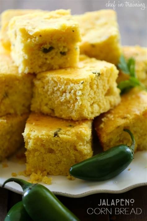 Jalapeño Corn Bread - Chef in Training