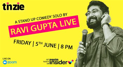 Tinzie: Ravi Gupta Live Stand-up Comedy Show