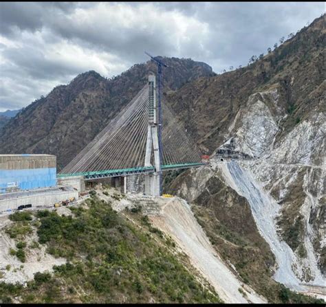 Anji Khad Bridge: India's First Cable-Stayed Railway Wonder- TimesProperty