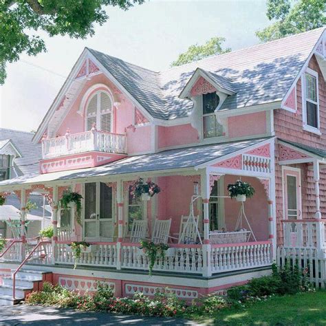 Pin on A Real Barbie House. | Cute house, Dream home design, Pink houses