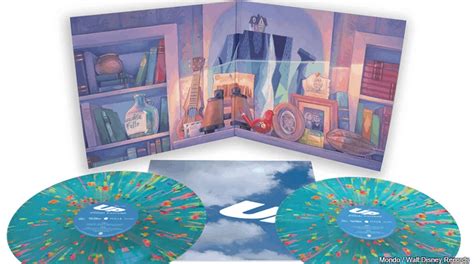 Vinyl soundtrack from Pixar's 'Up' gets an amazing makeover, available ...