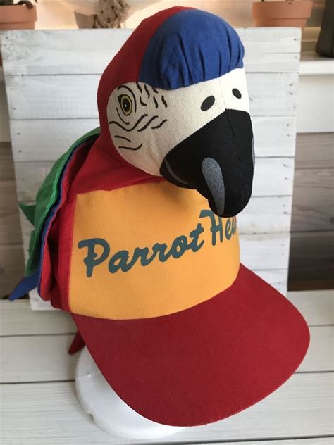 Vintage Jimmy Buffett Parrot Head Margaritaville Adjustable Hat | Jimmy buffett, Harley davidson ...