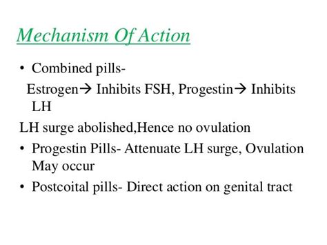 Oral contraceptives