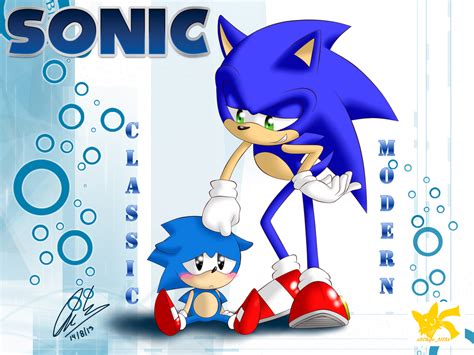 Sonic Classic And Modern by Chipo811 on DeviantArt