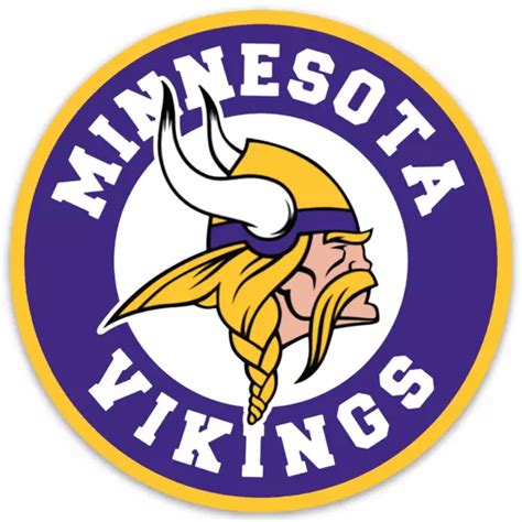 Vikings Football Emblem