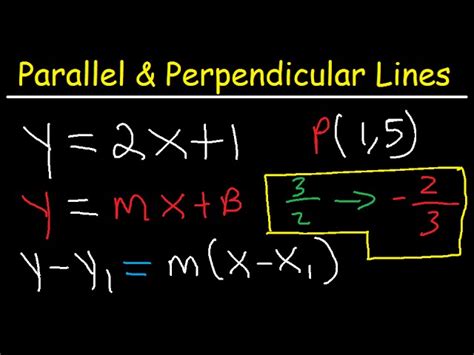 Kuta Parallel And Perpendicular Lines