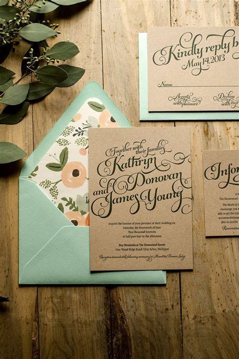 Peach and Mint Wedding Ideas | Peach and mint wedding invitation | Minted wedding invitations ...