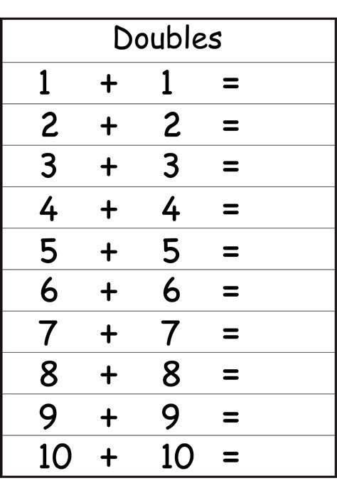 Math Worksheets Grade 1