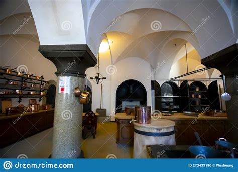 Germany, Neuschwanstein Castle, Inside the Castle, Old, Royal Kitchen Editorial Image - Image of ...