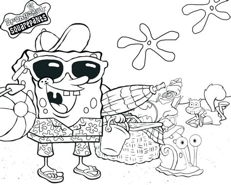 Spongebob Coloring Pages Games at GetDrawings | Free download