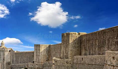 Dubrovnik fortress stock photo. Image of city, summer - 12631318