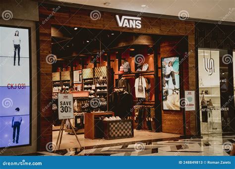 PHUKET, THAILAND - MAY 29, 2022: Vans Brand Retail Shop Logo Signboard ...