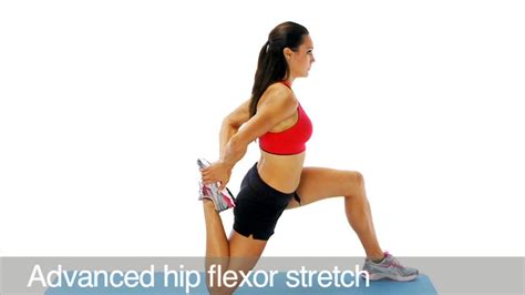 Hip stretch - kneeling hip flexor stretch with variations. - YouTube