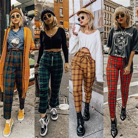 GRUNGE FASHION on Instagram: “which outfit is your fav? 1-4?” | Cute ...