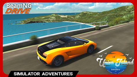 STUNNING Tropical Island MAP! - BeamNG Mods - YouTube