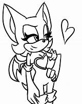 View Sonic Rouge Coloring Pages Pictures  Super sketch template