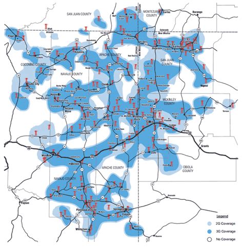 Cellular Maps.com - Cellular One of Northeast Arizona Coverage