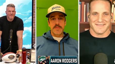 Aaron Rodgers is off ESPN’s ‘Pat McAfee Show’ for the season after ugly ...