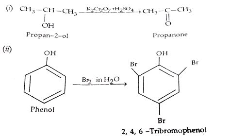 How will you convert the following? (i) Propan - 2 - ol to propanone.