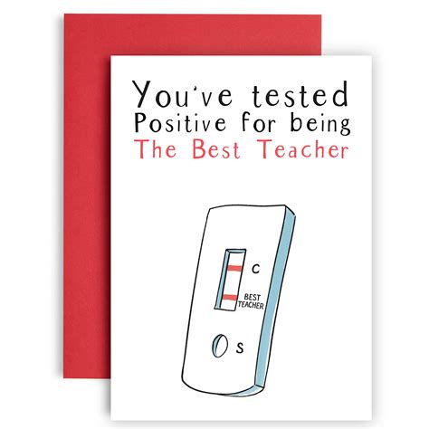 Buy Huxters Thank You Teacher Funny Card– Premium Quality A5 Greeting Cards for Loved Ones ...