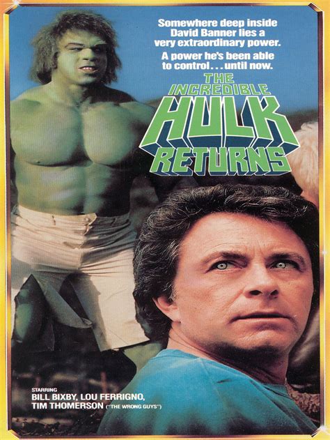 The Incredible Hulk Returns - Where to Watch and Stream - TV Guide