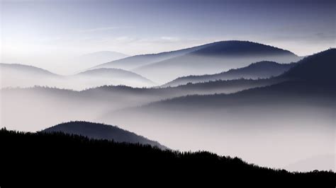 photography, Landscape, Nature, Mist, Mountain Wallpapers HD / Desktop ...