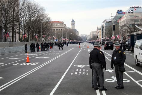 Pennsylvania Avenue getting ready for the parade @ derek.broox.com