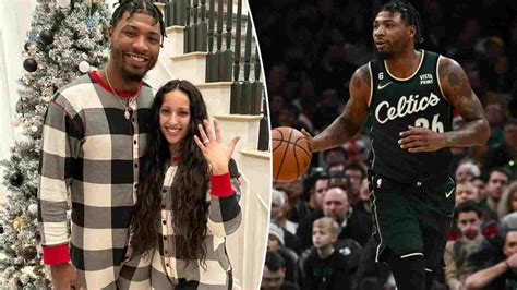 Marcus Smart proposes his girlfriend Maisa Hallum by throwing Celtics ...