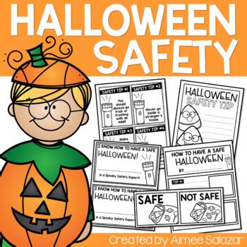 Halloween Safety by Primarily Speaking by Aimee Salazar | TPT