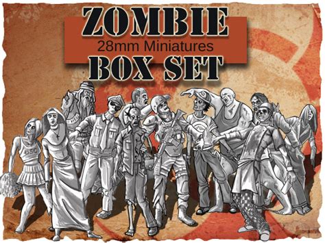 Kickstarter - 28mm Zombie Miniatures, Survivors, and Terrain. Free ...