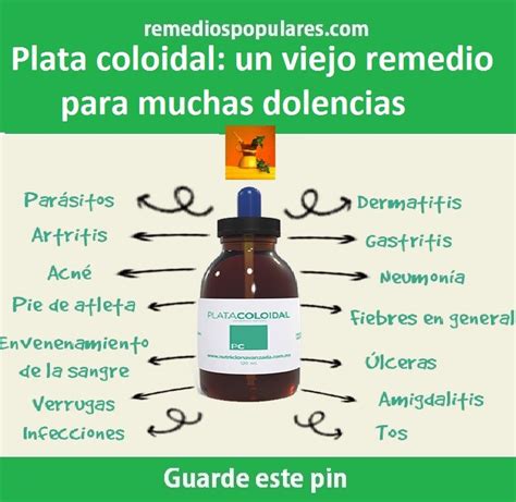 Remedios con plata coloidal para acné, tiña, hongos y más | Soy sauce ...