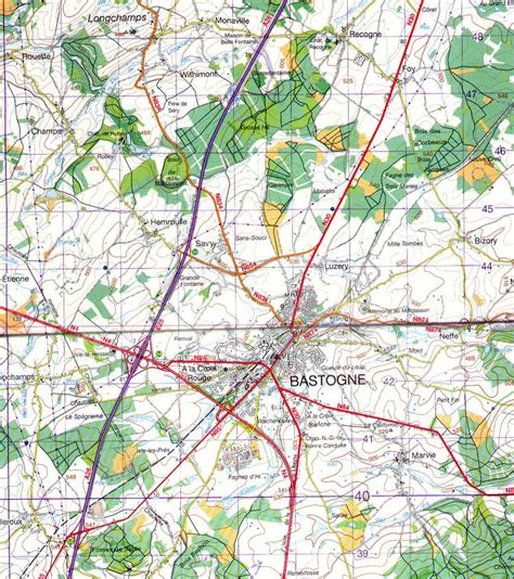 Bastogne Map | World War Media