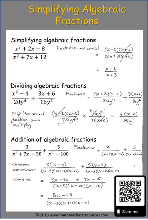 Algebraic Expression Examples With Answers - MatildaropBurgess