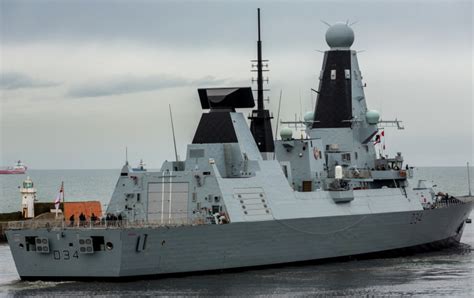 UK's £1bn warship HMS Diamond 'heads home from Gulf after breaking down ...